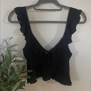 Forever21 Tank Ruffled Top